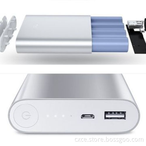 Mobile Power Bank, 10,400mAh, Small Size, Metal Cover, PB05